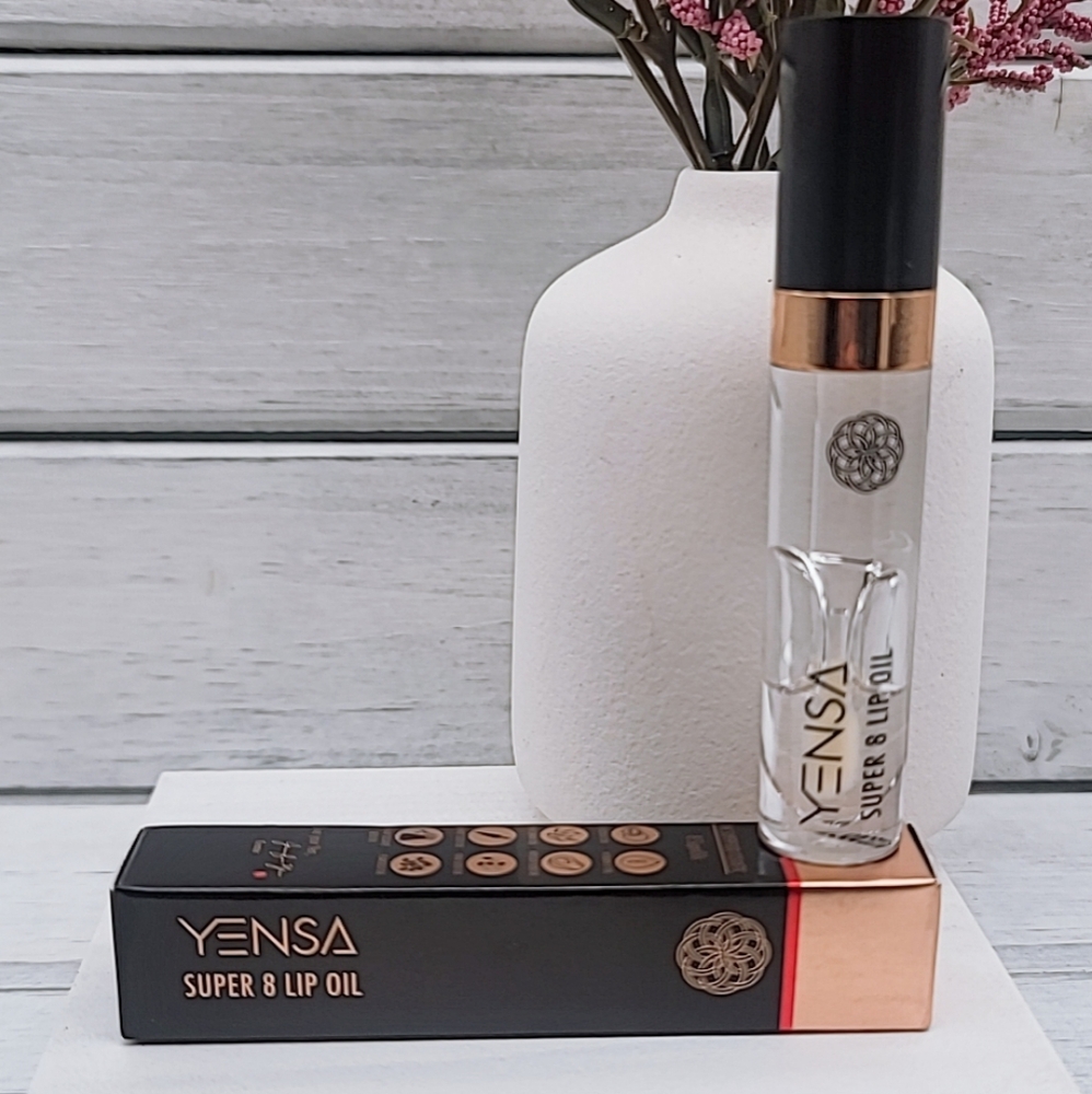 Yensa Super 8 Lip Oil Luxe Lip Color-Clear Path